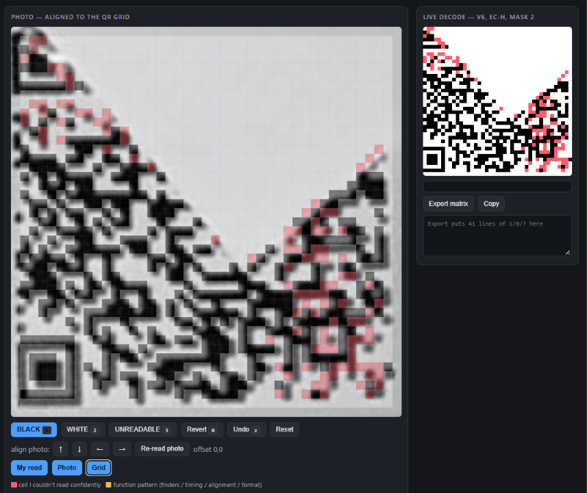 QR manual drawing software